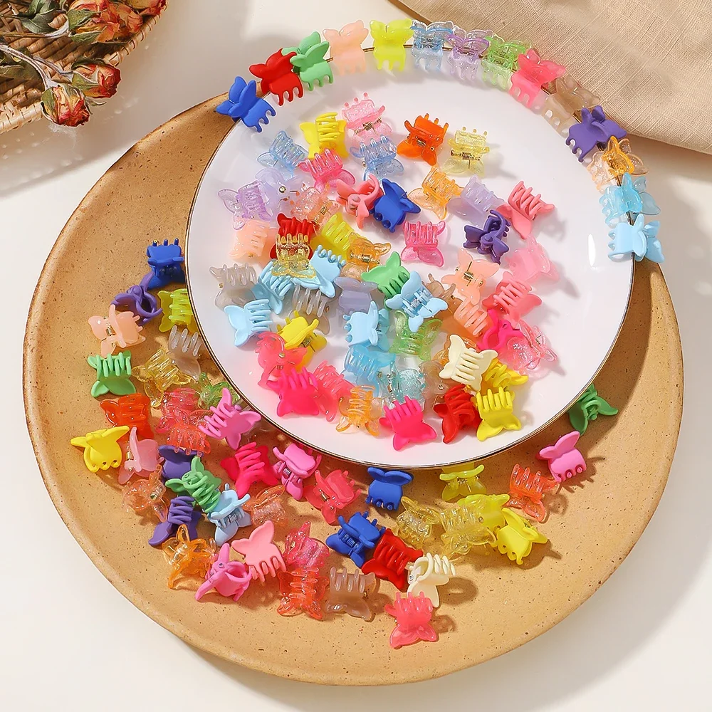 Pinzas mariposa coloridas para pelo de niña – Suaves y seguras - imagen 5