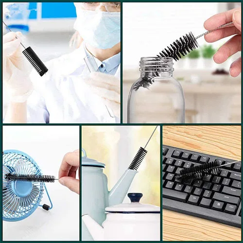 Cepillos para botellas, pajitas y tubos
