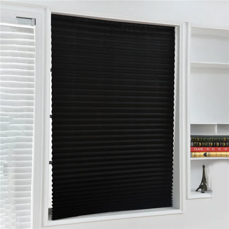 Persianas plisadas autoadhesivas semiópacas para ventanas - imagen 5