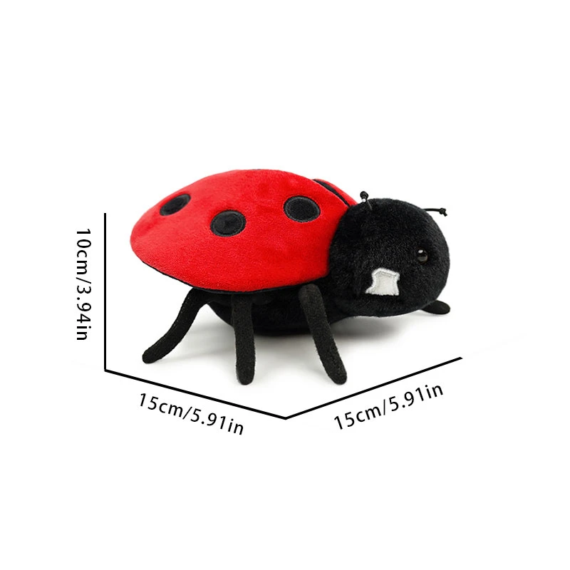 Peluche de insectos realista surtido: mariposa, hormiga y abeja - imagen 5