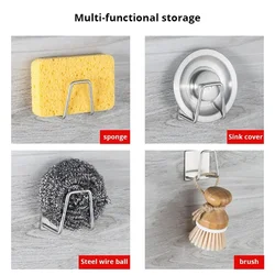 Vvocci soporte para esponja de acero inoxidable para fregadero