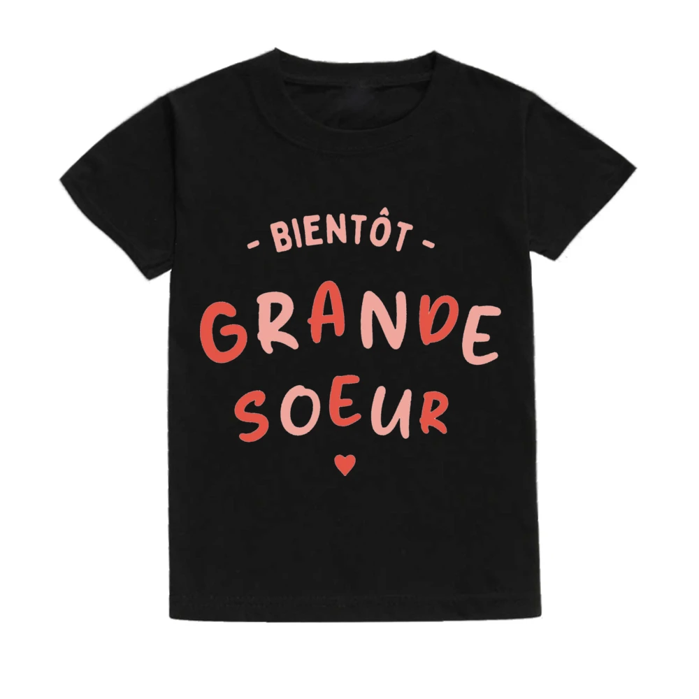Camiseta hermano/a mayor para anuncio de embarazo y baby shower - imagen 5