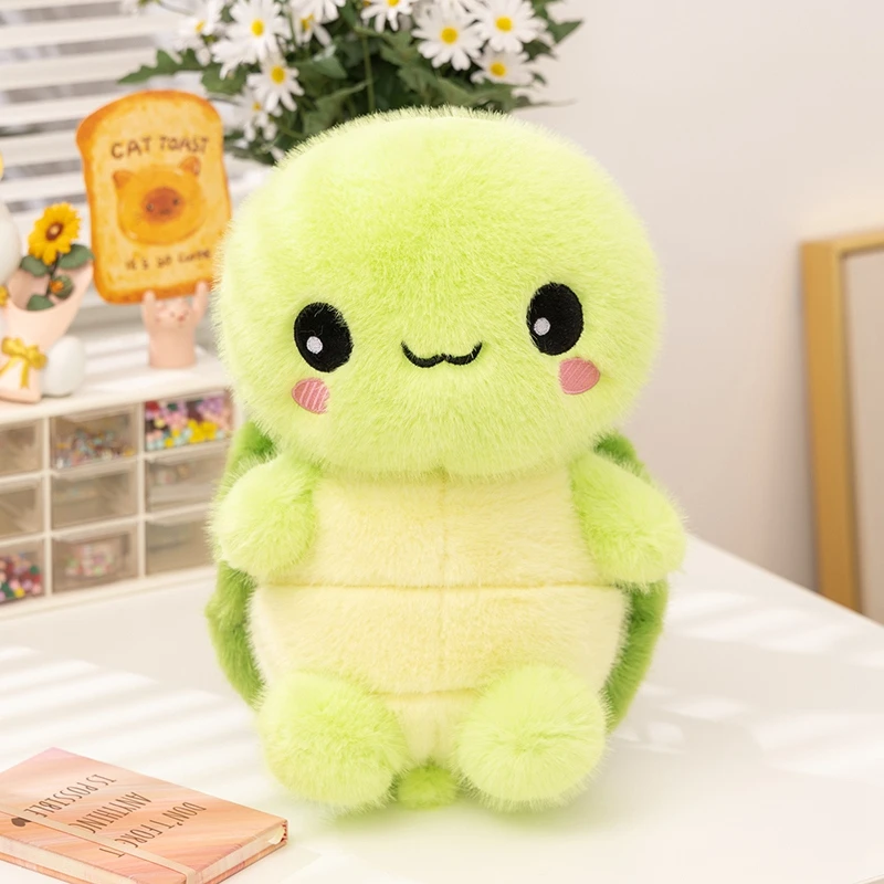 Apple peluche de tortuga suave como almohada infantil para regalo - imagen 3