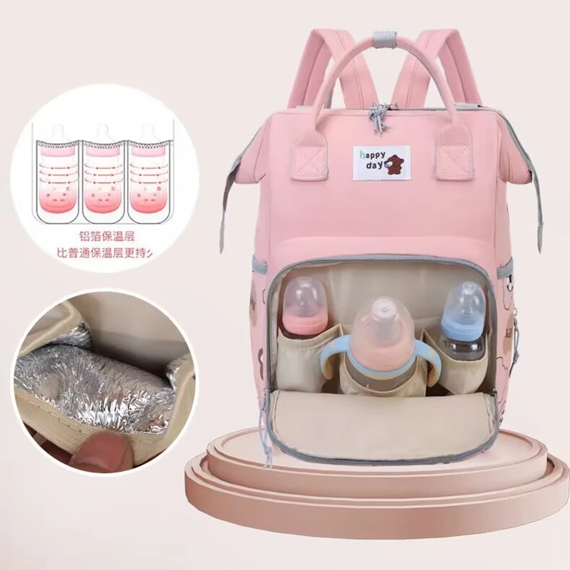 Mochila cambiador Baby Essentials impermeable para pañales y viaje - imagen 5