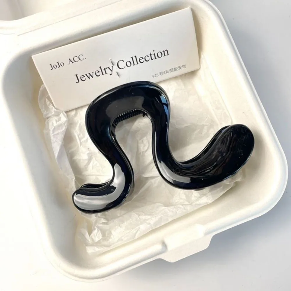 Pinza de pelo mate acrílica para coleta infantil casual - imagen 2