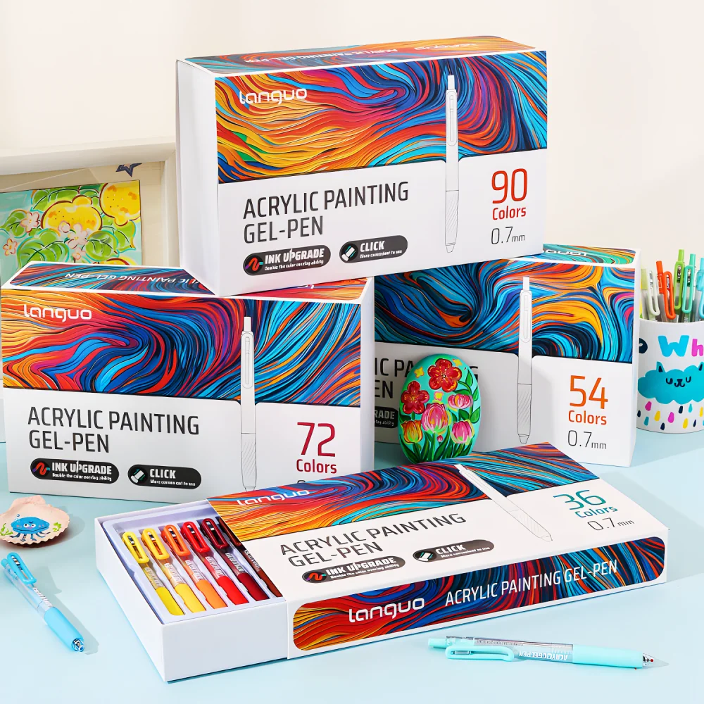 Bolígrafos de gel retráctil para colorear y dibujar – Niño - imagen 3