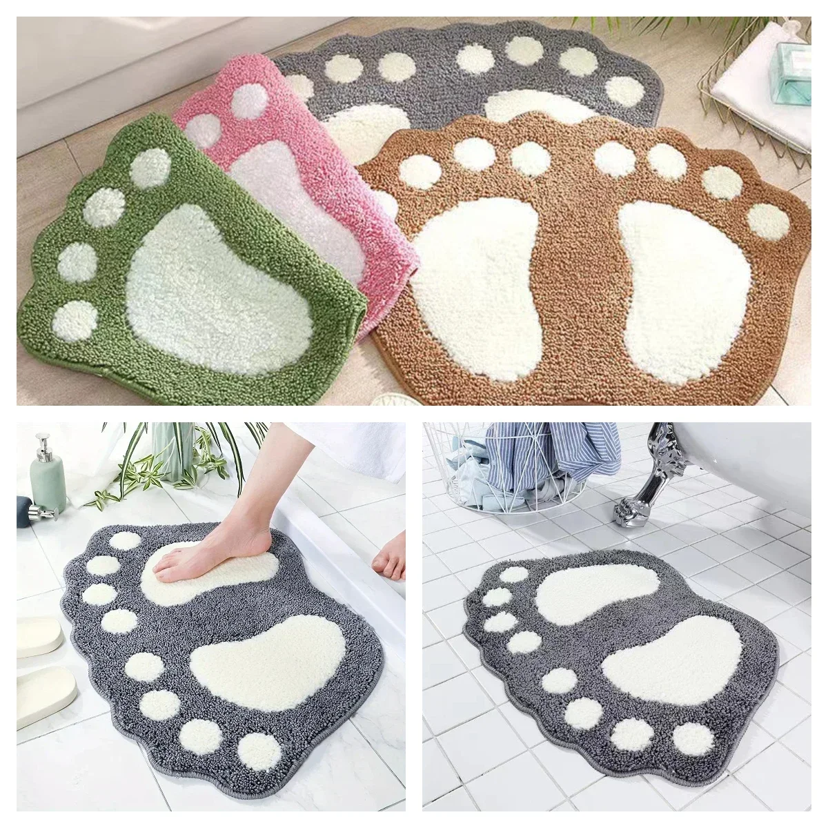 Alfombrilla de baño antideslizante – Suave y absorbente para niños - imagen 2