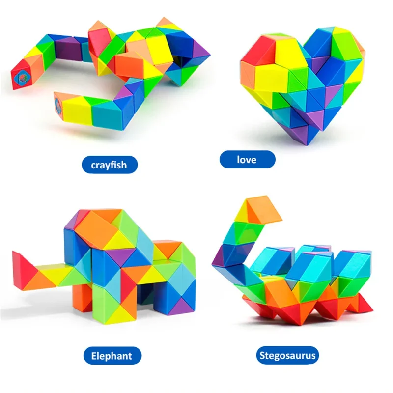 Cubo mágico 3D transformable – Juguete educativo para niños - imagen 4