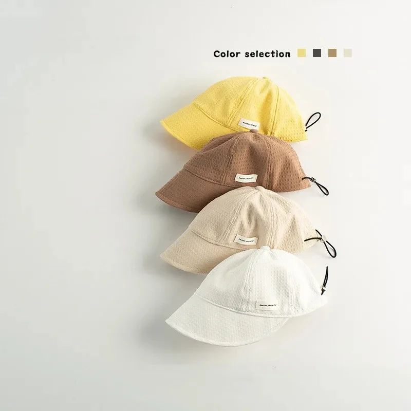 Gorra de béisbol infantil con visera y etiqueta pequeña – Coreano - imagen 5