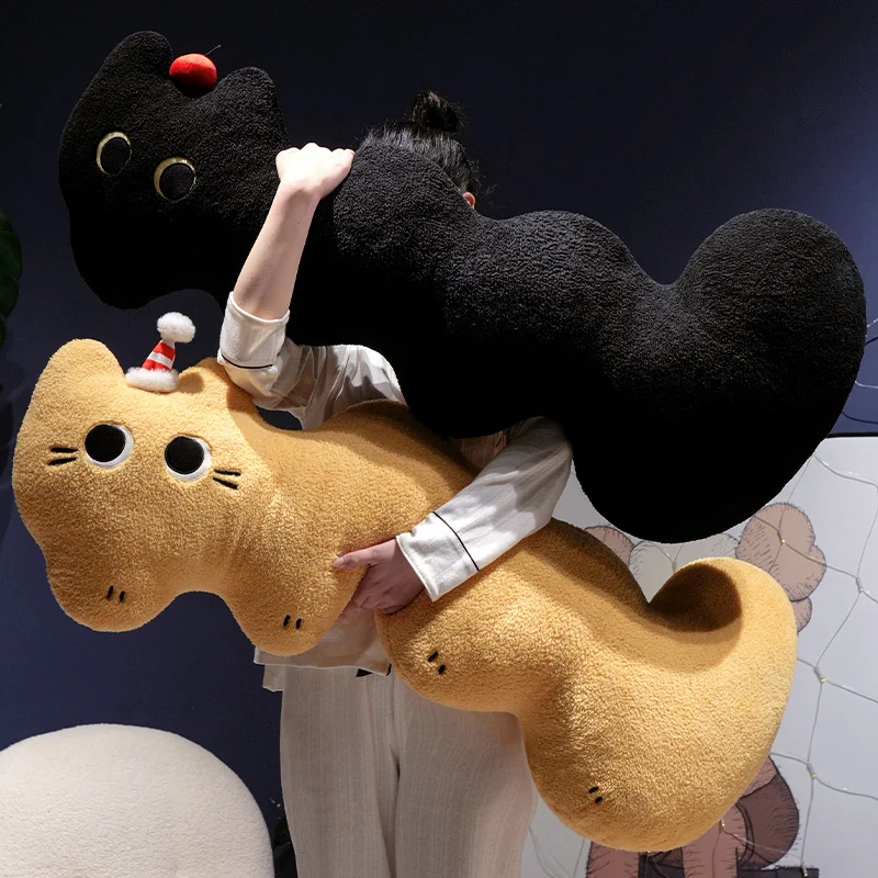 Cojín de apego con forma de gato L para cama y siesta - imagen 5