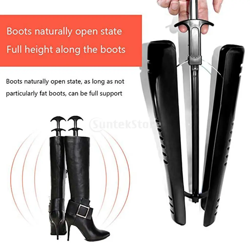 Horma con asa para botas altas