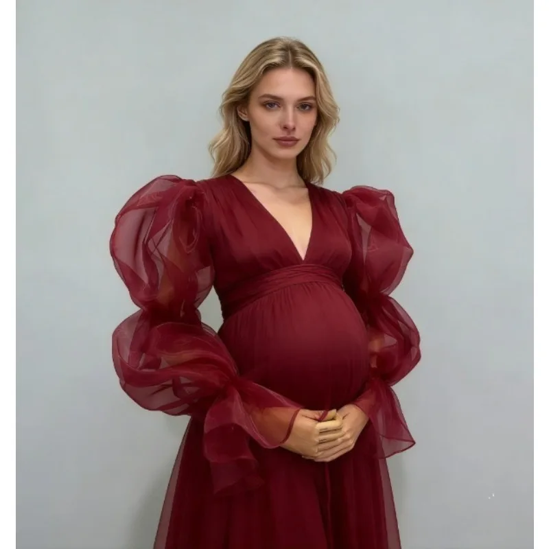 Mangas bohemias de burbujas con velo en brazo desmontable para boda - imagen 2