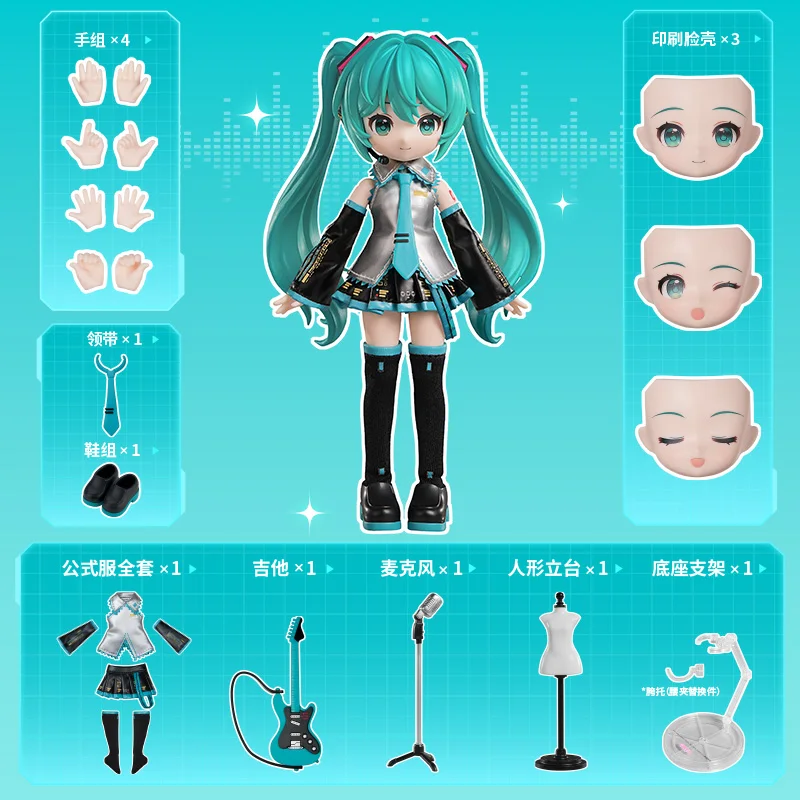 Blokees Hatsune Miku figura de acción anime coleccionable infantil - imagen 5