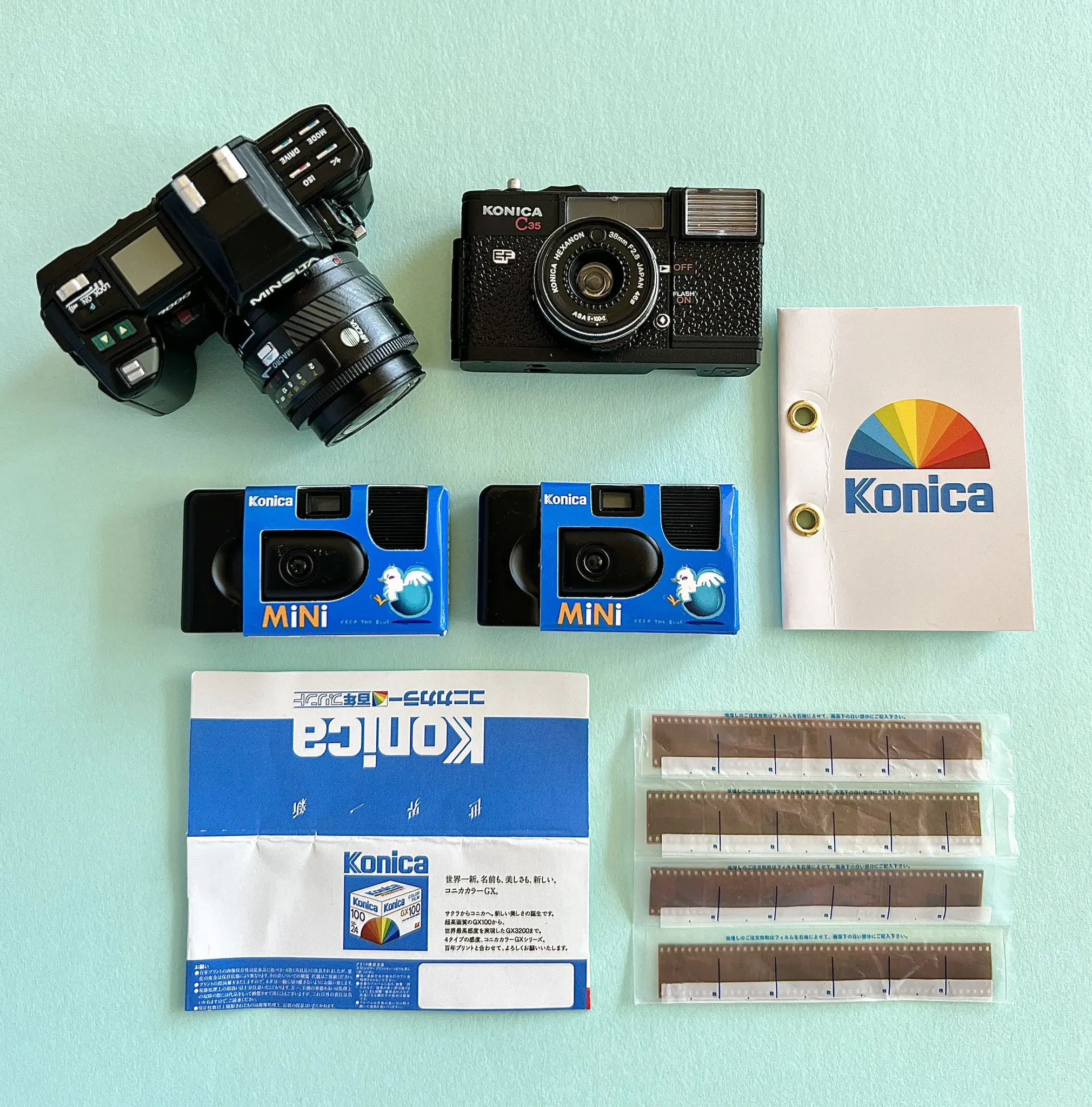 MINOLTA α-7000 en miniatura