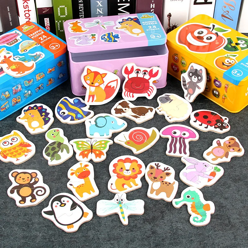 Animales y transporte para aprender jugando