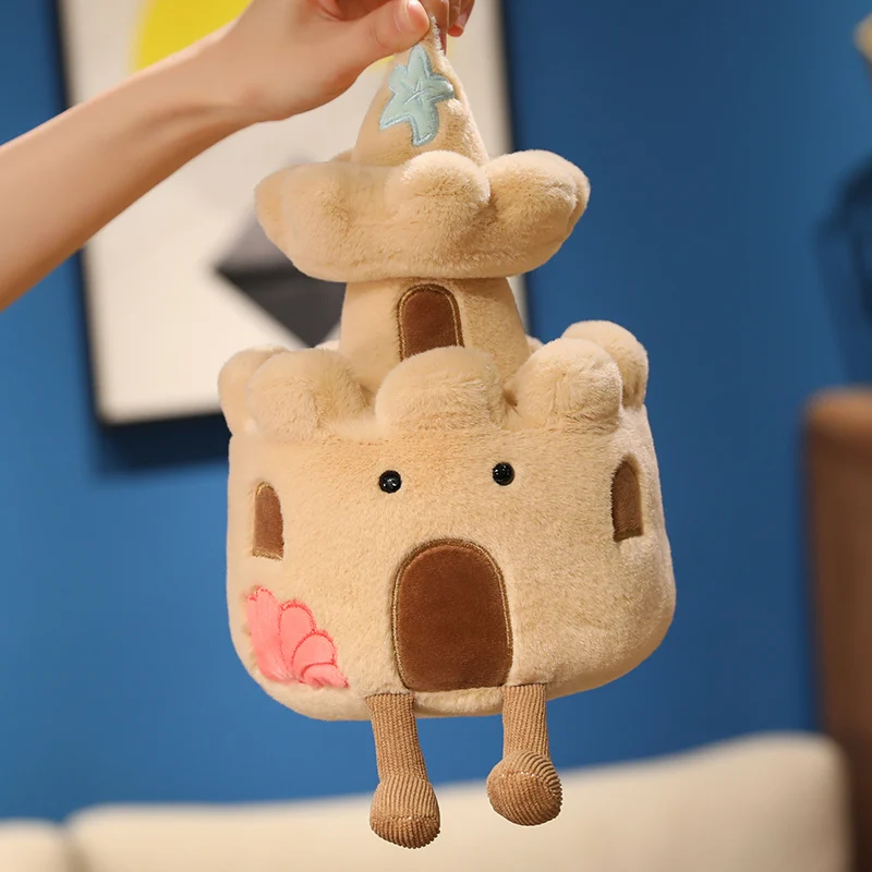 Comparativa del tamaño del peluche con la mano