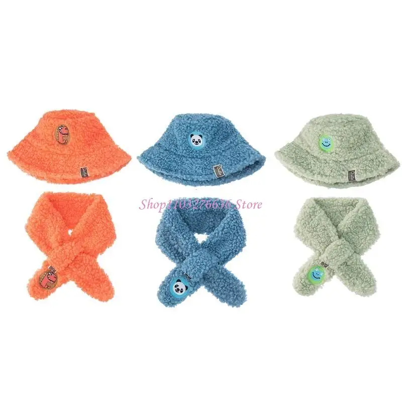Gorro de invierno para bebé en color azul