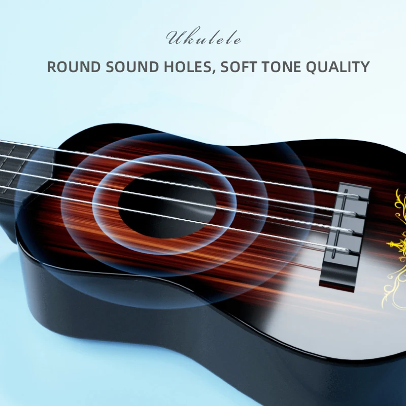 Guitarra de juguete infantil con sonidos para imitar instrumentos