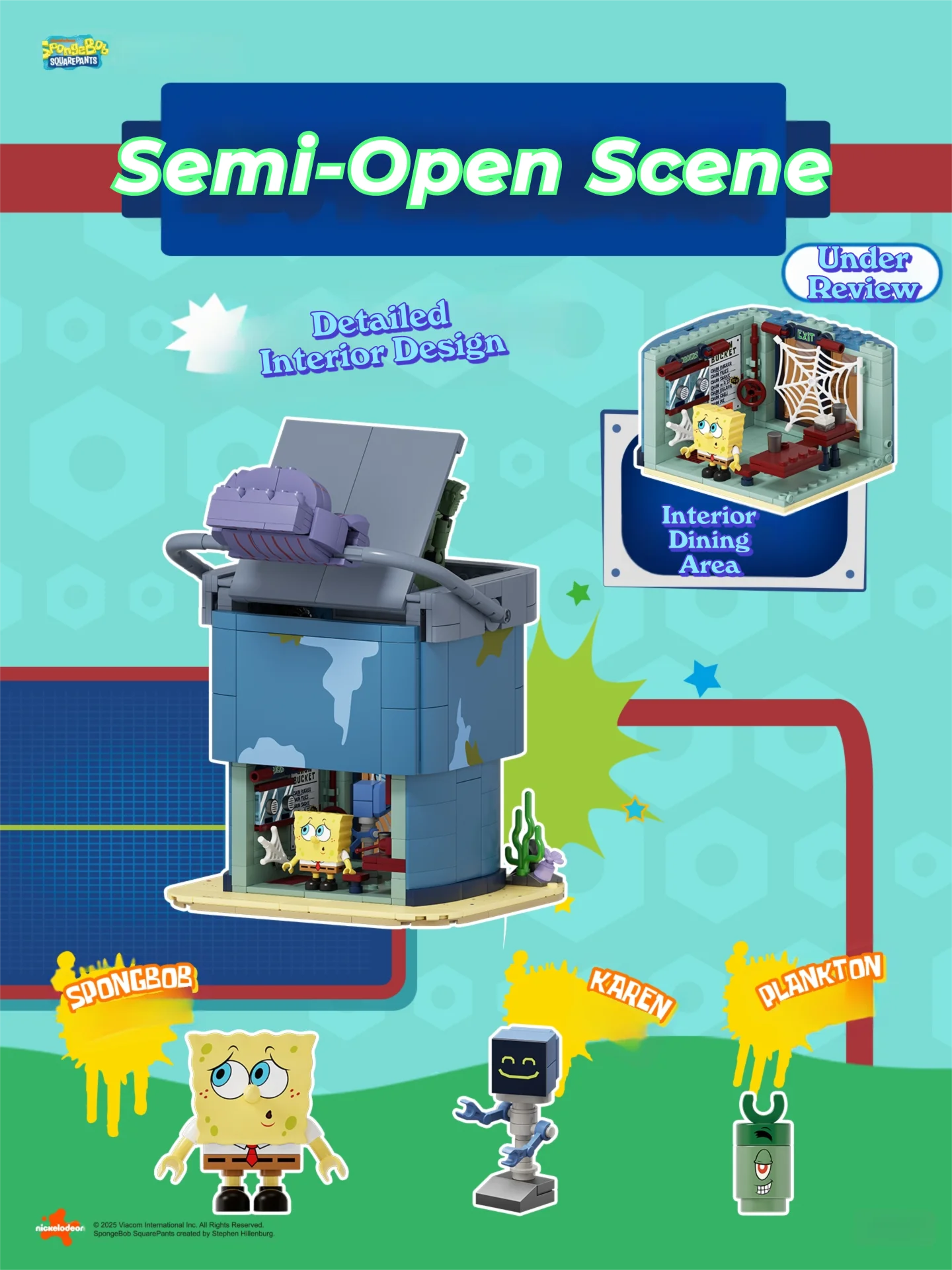 Kit Bikini Bottom de Bob Esponja – Bloques de construcción - imagen 3