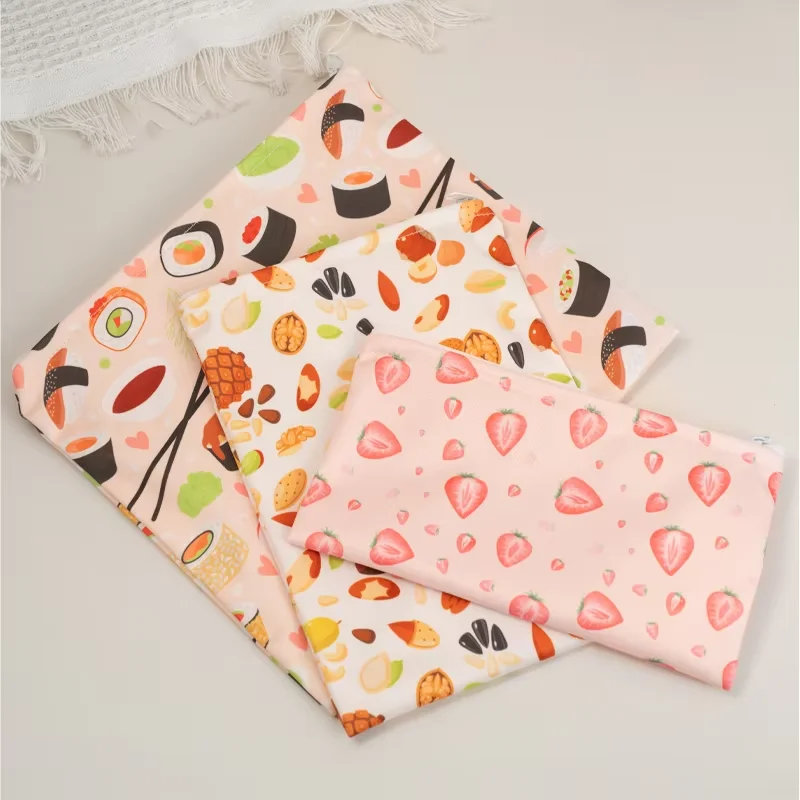 Bolsa húmeda lavable reutilizable para pañales y refrigerios bebé - imagen 3