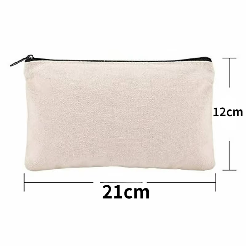 Bolsa de lona abierta mostrando interior