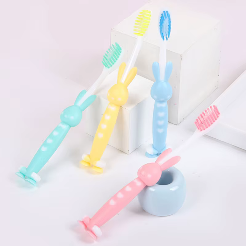 Cepillo dental infantil cerdas suaves para niños - imagen 4