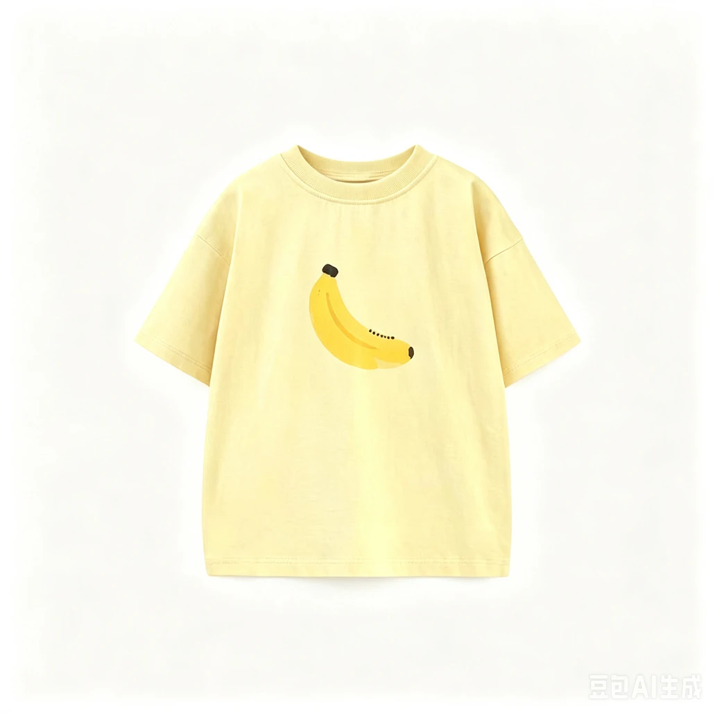 Camiseta de frutas con cuello redondo básica para bebé y peques - imagen 3