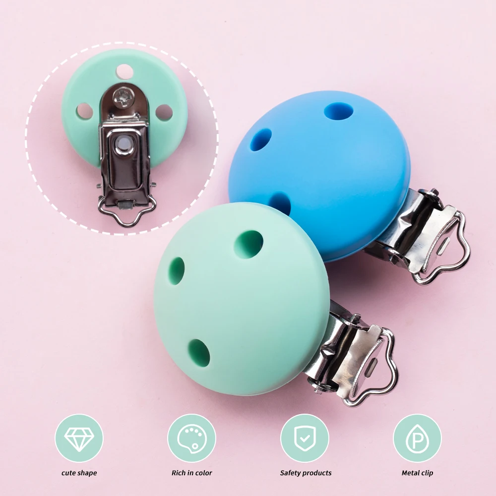 Kovict clips de silicona redondos para llaveros y manualidades - imagen 3