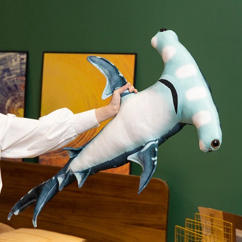 Peluche tiburón de felpa suave