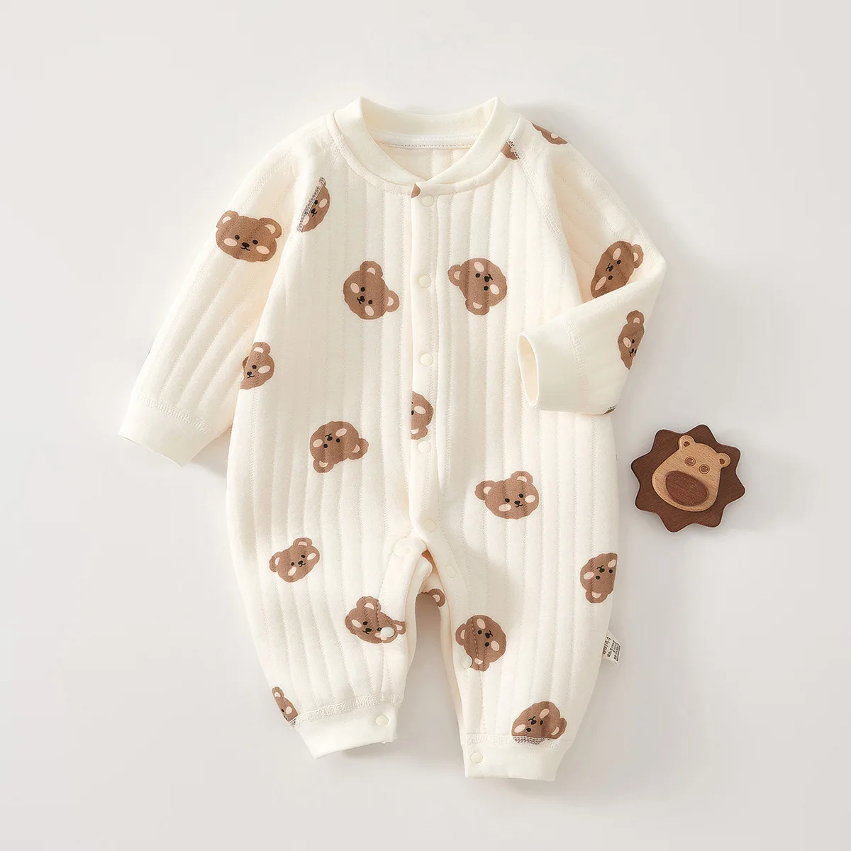 Winterdikke Mono bebé algodón estampado para primavera unisex - imagen 5