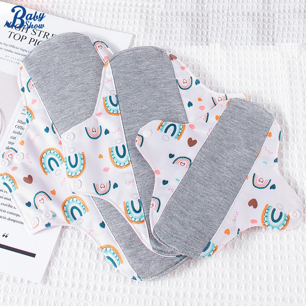 Protectores menstruales reutilizables lavables con forro de grafeno - imagen 3