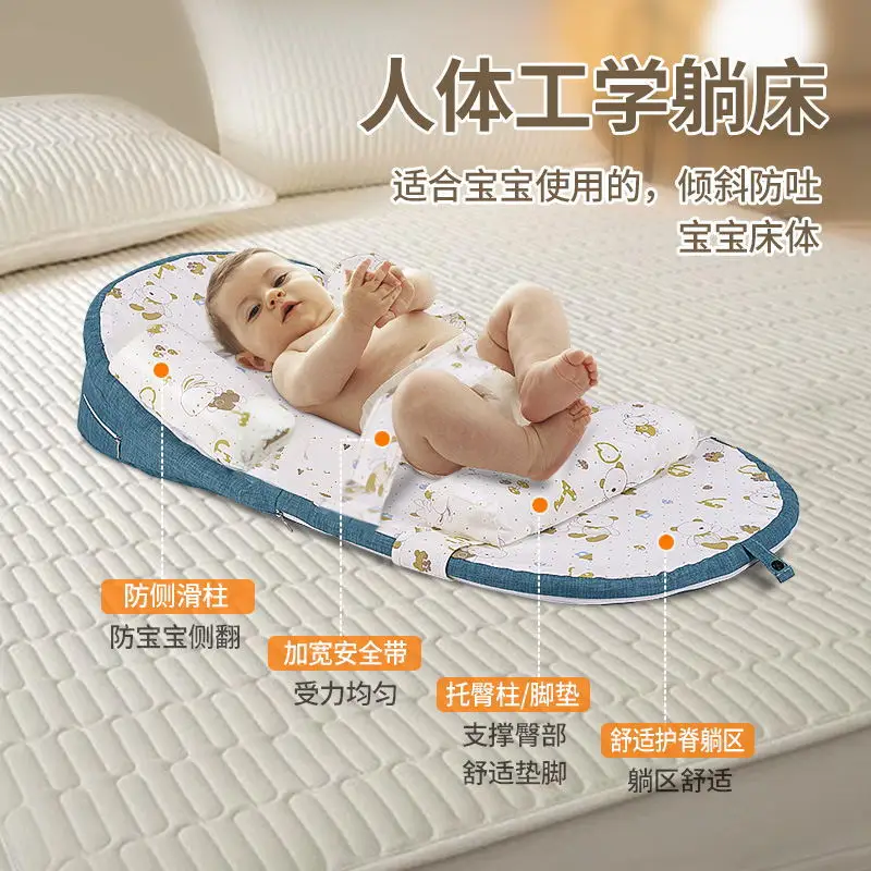 Almohada antivómito ajustable para lactancia con soporte espinal - imagen 3