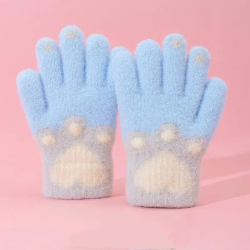 Guantes de polar con orejas de oso para niños – Cálidos para invierno - imagen 4