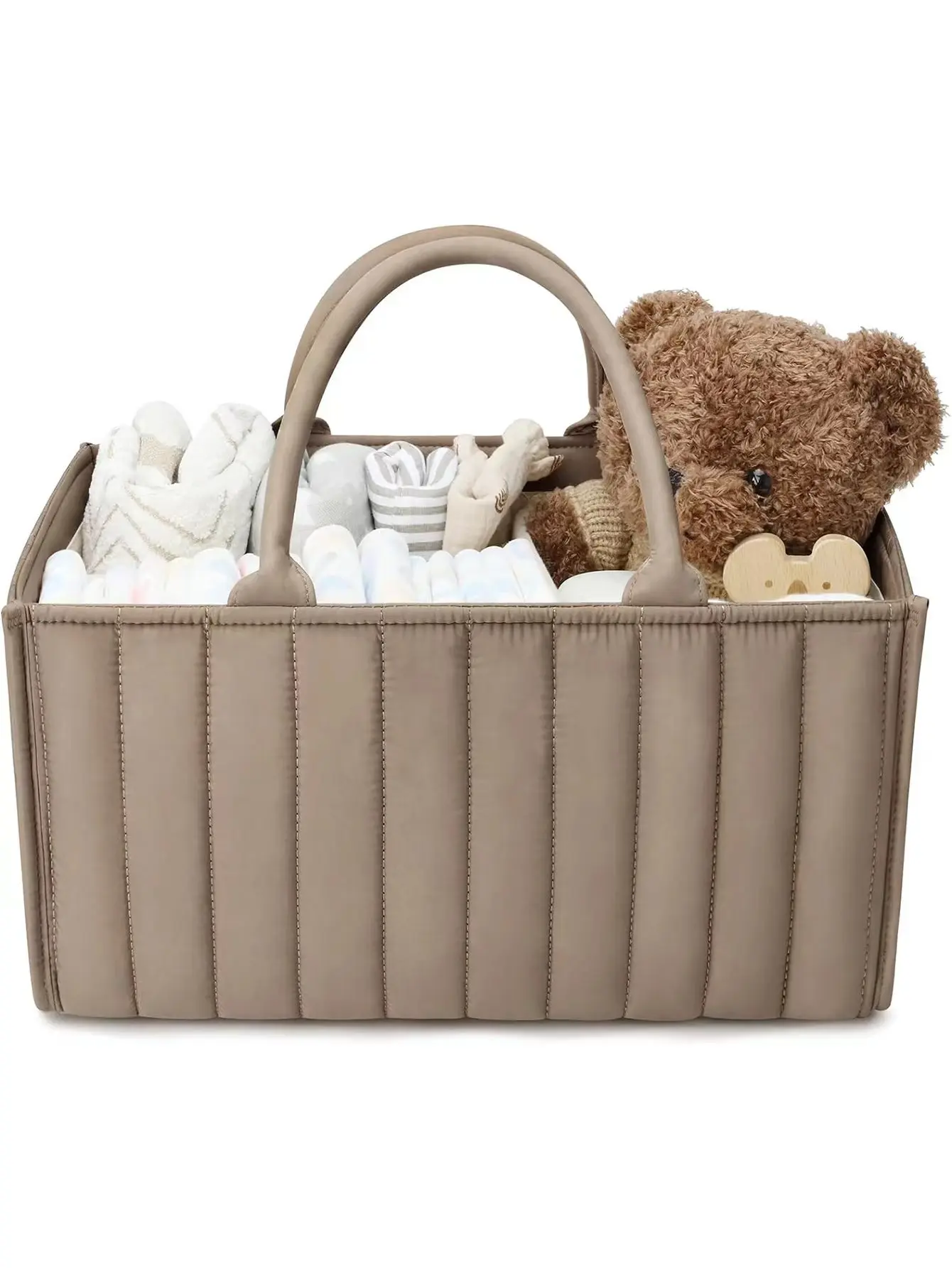 Bolsa organizadora de pañales para bebé, plegable y alta capacidad - imagen 2