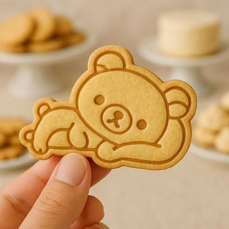Molde cortador Rilakkuma para galletas infantiles - imagen 2