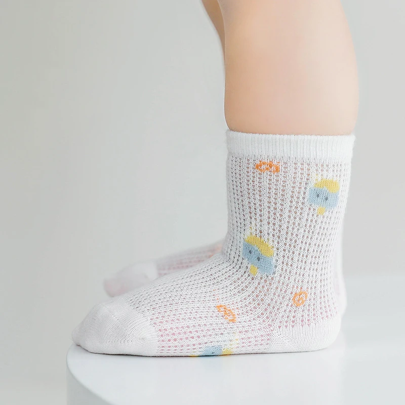 Calcetines verano bebé de algodón con cactus - imagen 5