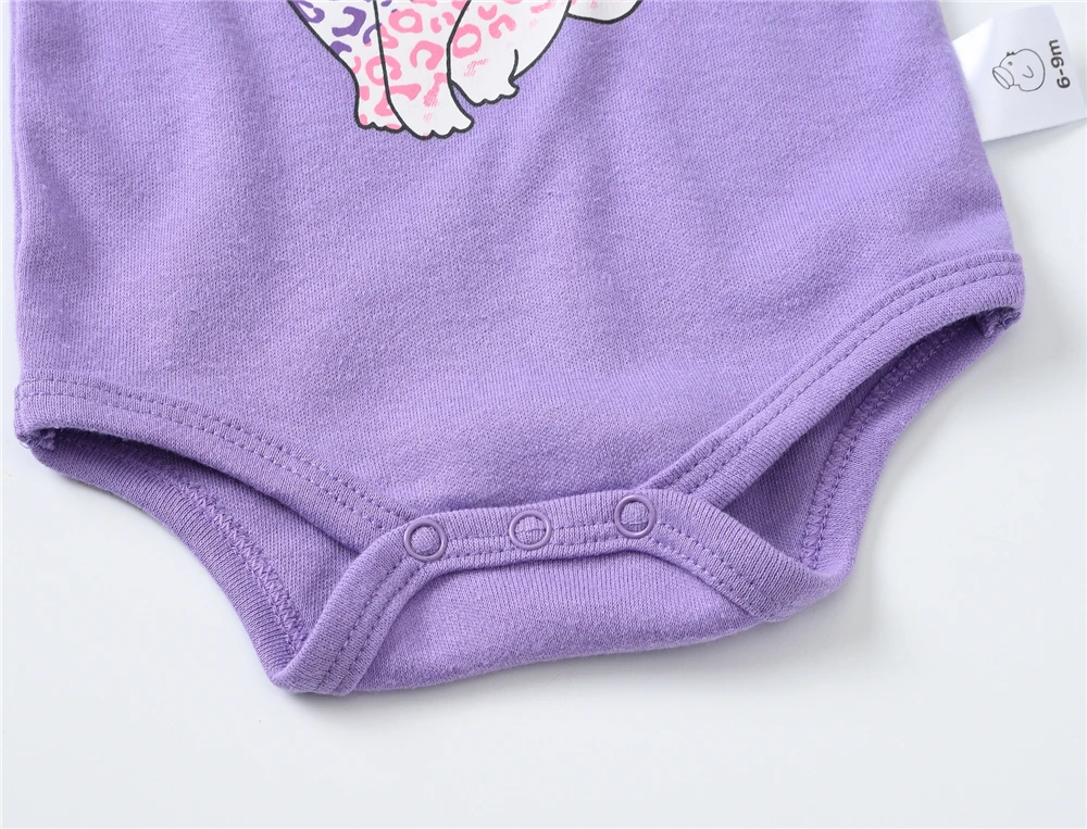 Mono de algodón con estampado de gato para bebé niña verano – Kavkas - imagen 3