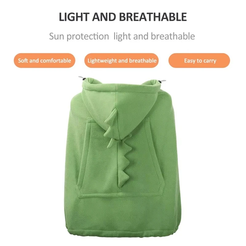 Funda para cochecito a prueba de viento con capucha - imagen 2