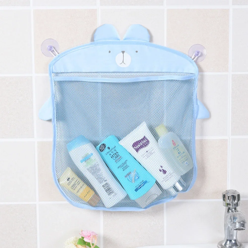 Bolsa de baño bebé con ventosa para juguetes malla - imagen 3