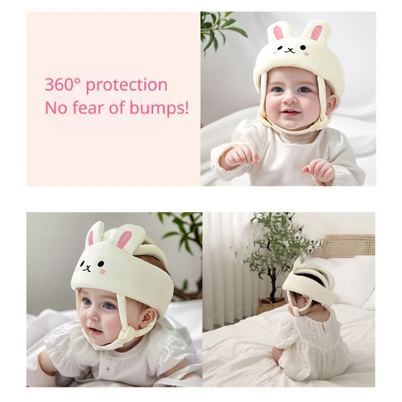 Casco de bebé para aprender a caminar: protector de cabeza suave - imagen 4