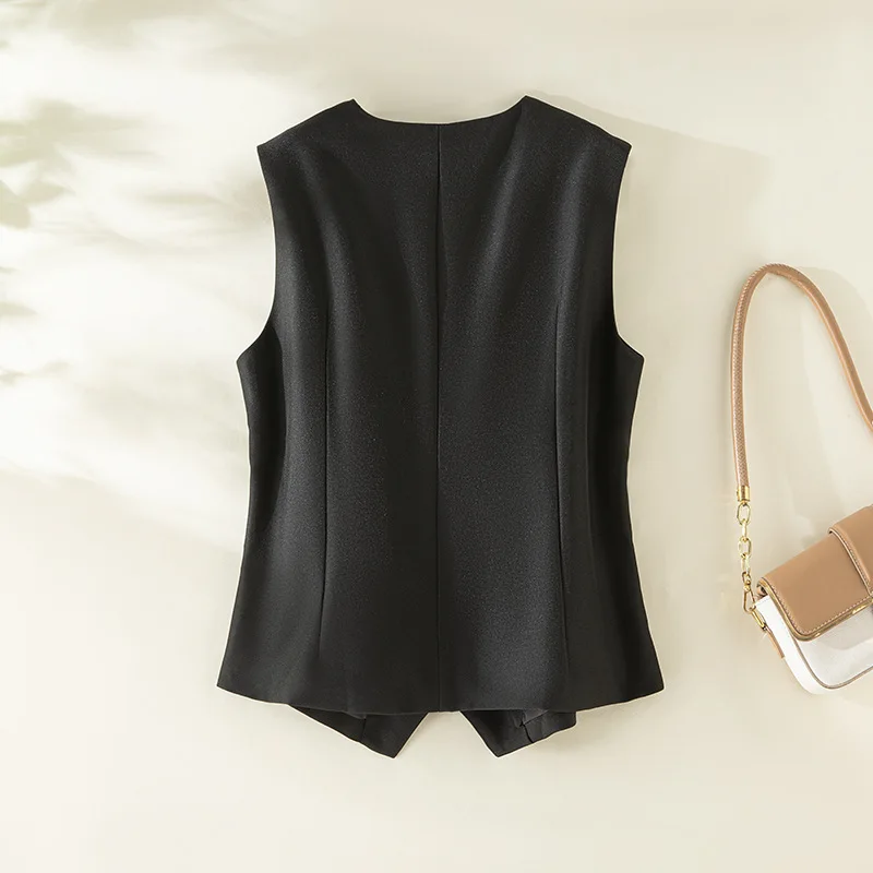 Chaleco de traje fino para mujer – primavera y otoño, elegante - imagen 2