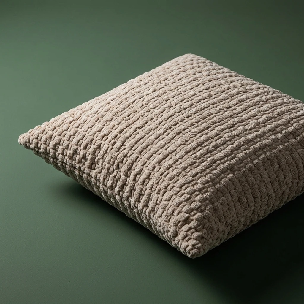 Funda de almohada en pana con textura burbujas 3D para niños - imagen 4