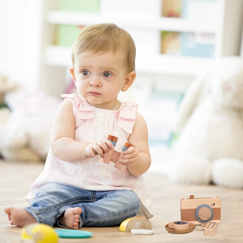 Kit de exploración para niños: cámara, lupa y brújula Montessori - imagen 3