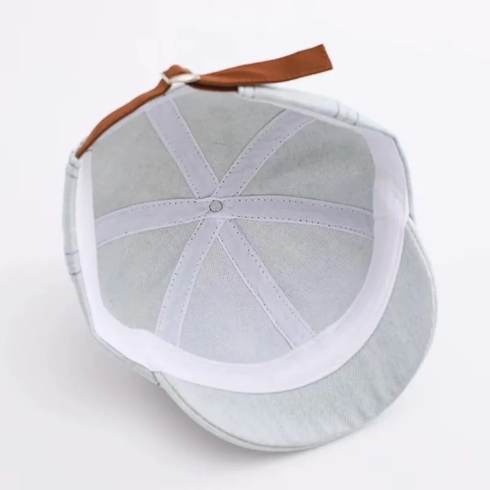 Gorra de béisbol vintage algodón lavado transpirable ajustable