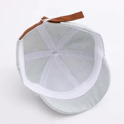 Gorra de béisbol vintage algodón lavado transpirable ajustable