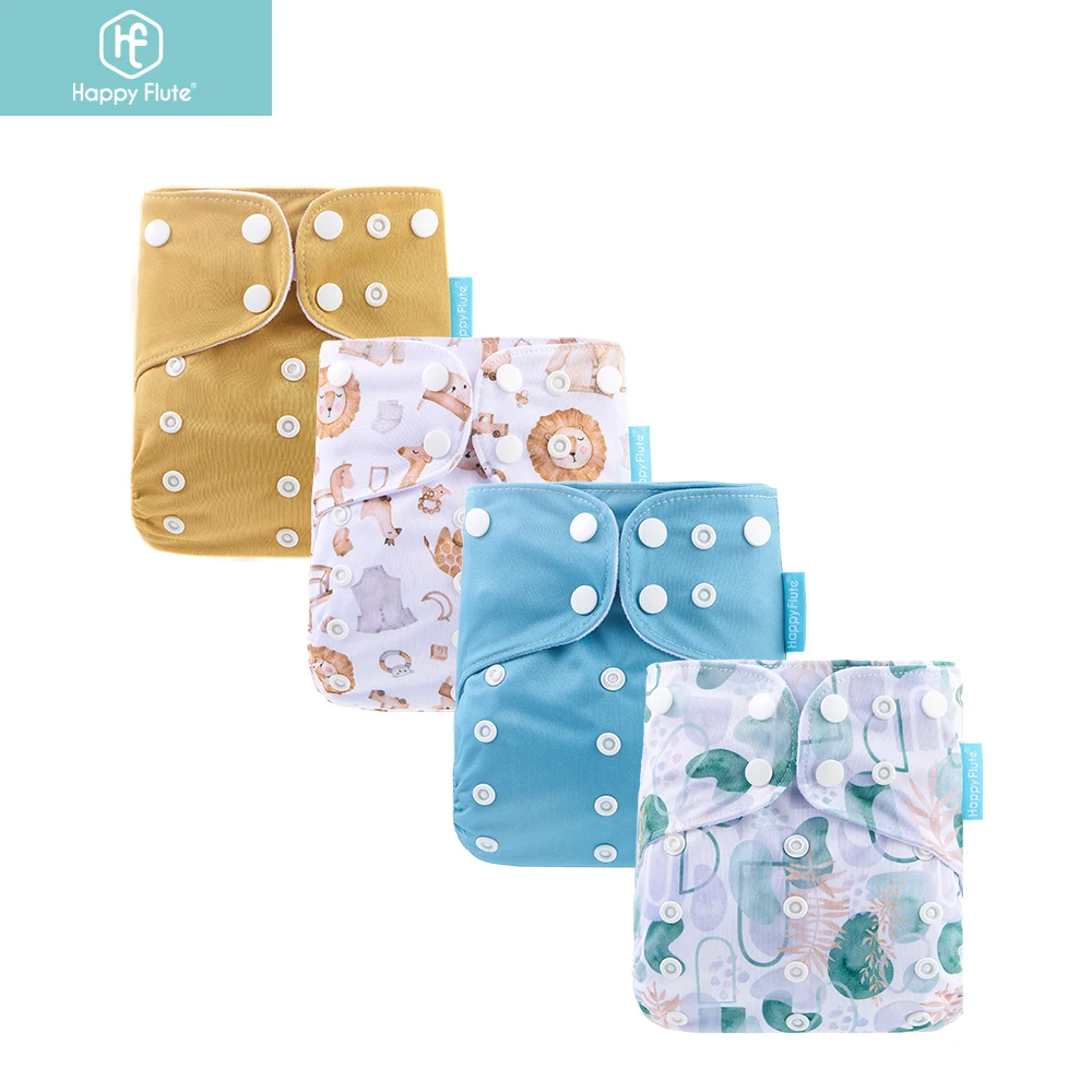 Happyflute Pañal lavable con bolsillo ajustable - imagen 2