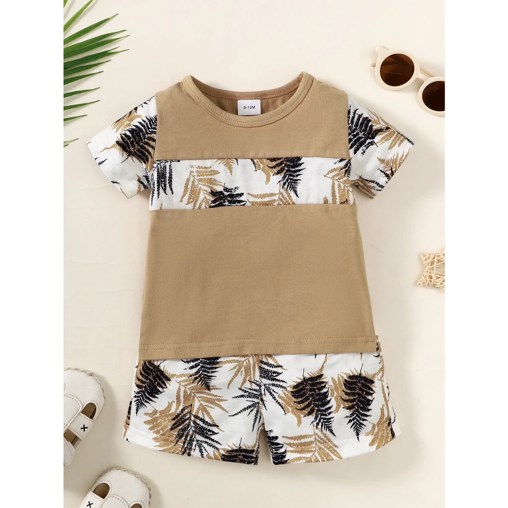 Conjunto playero para bebé 1-3 años: top y shorts de verano - imagen 2