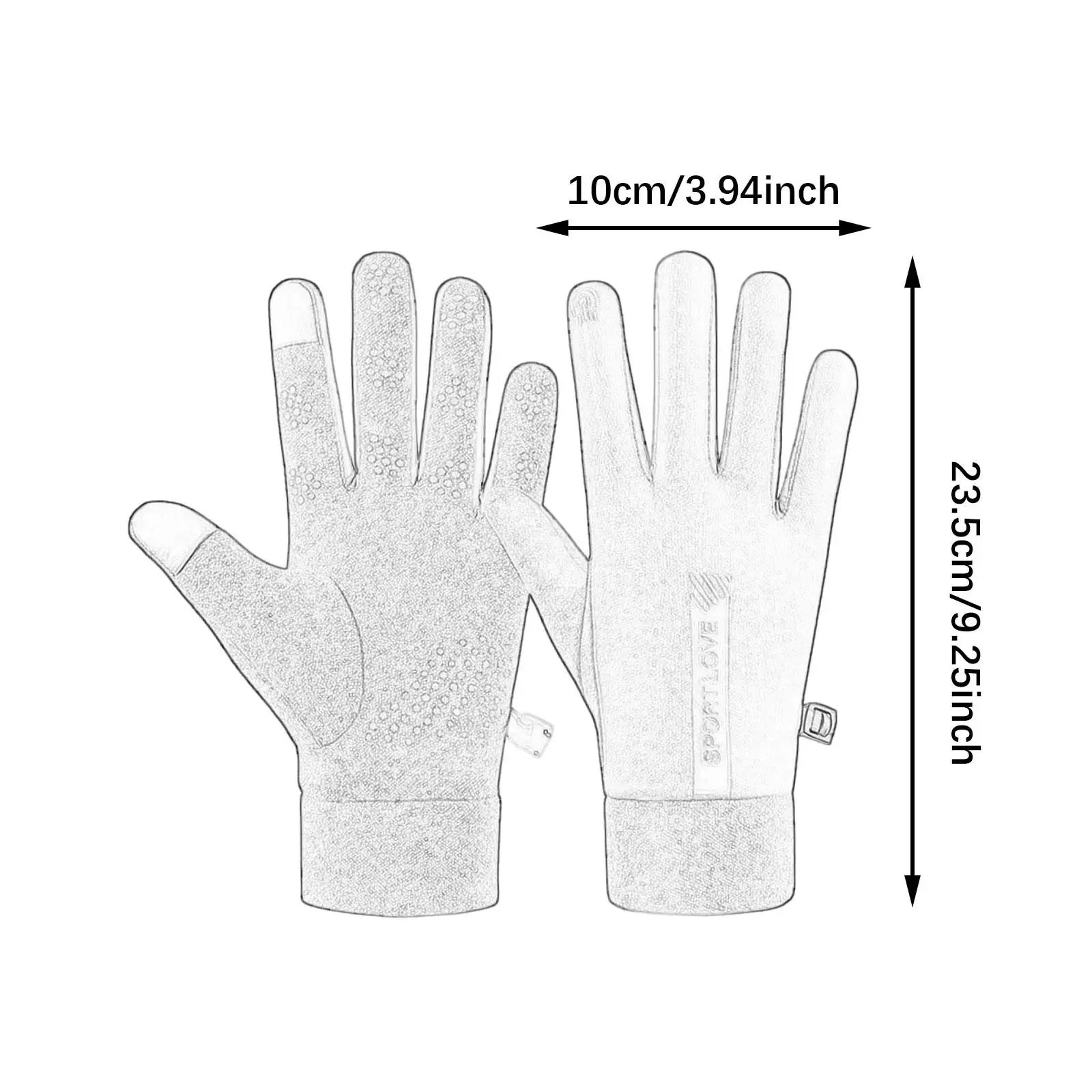 Guantes de invierno para días fríos