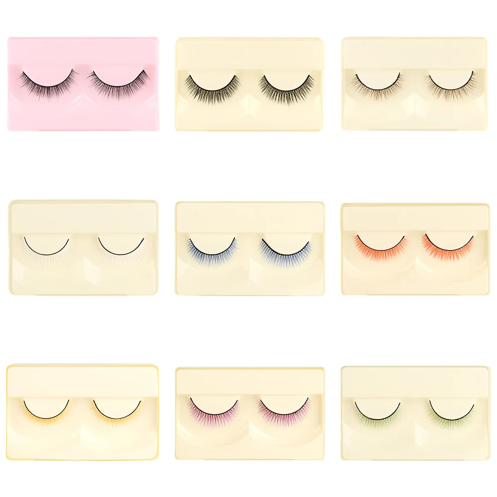 Pestañas de muñeca 1/3 y 1/4: postizas - accesorios para ojos