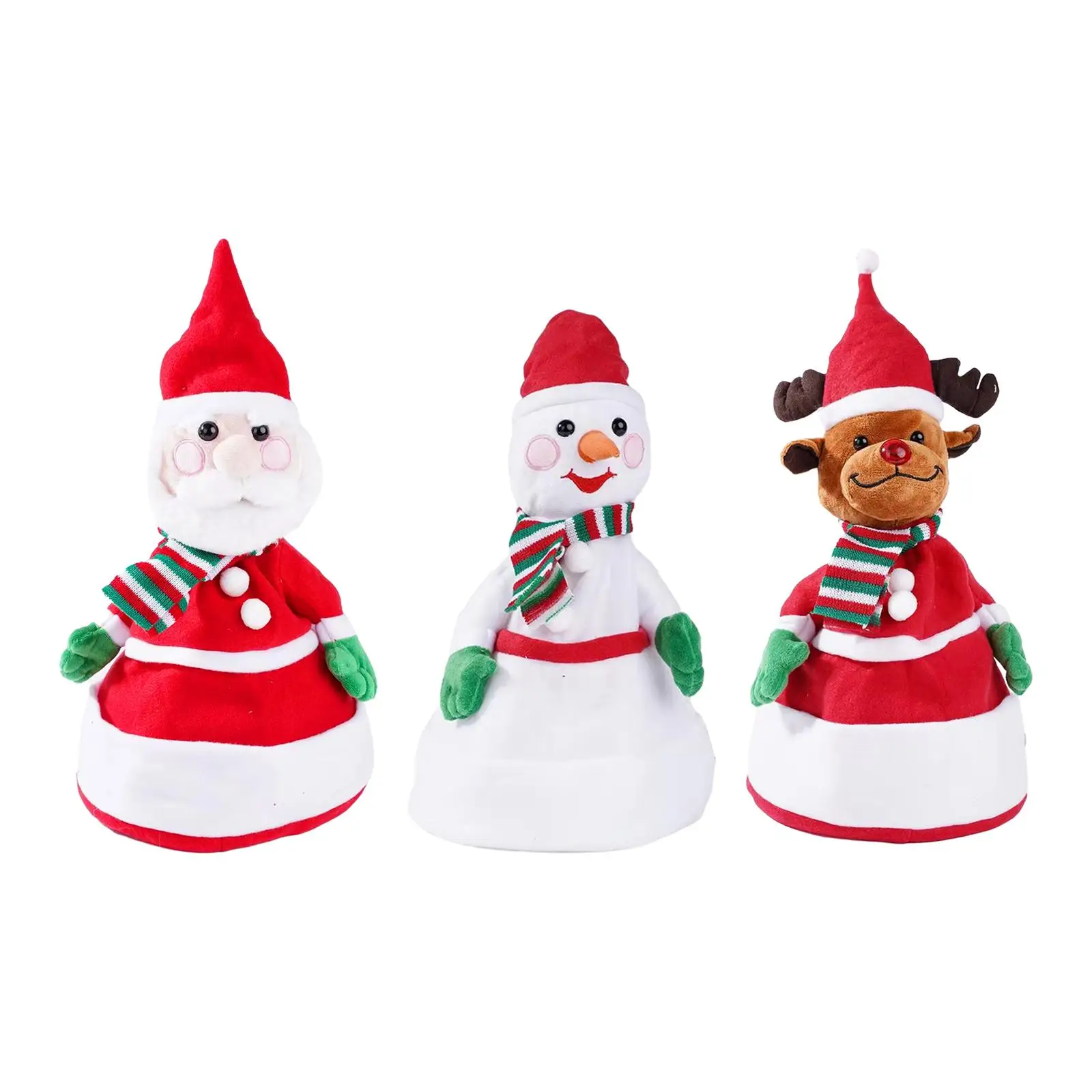 Peluche eléctrico navideño para niños y niñas, regalo de Navidad - imagen 5